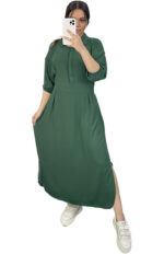 پیراهن ابروبادی کمردار کد 182 - Image 5
