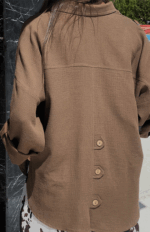 شومیز لینن کنفی کد 248 - Image 6