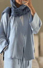 ست مانتو و شلوار خاتون کد 287 - Image 6