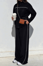 ست بامبر شلوار بغل خط کد 04311 - Image 4